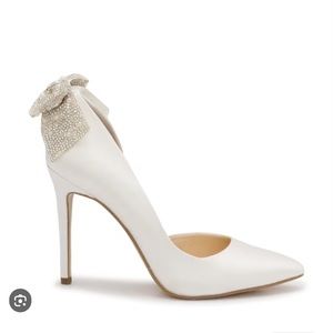 Jessica Simpson wedding prisma heels